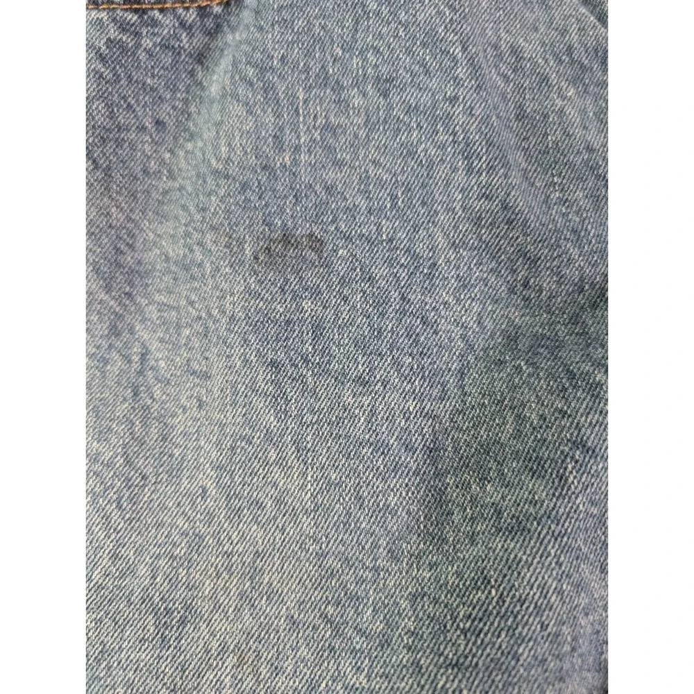 Levi's 505 Jeans Mens 38x32 Blue Denim Regular Fit Straight Leg Light Wash